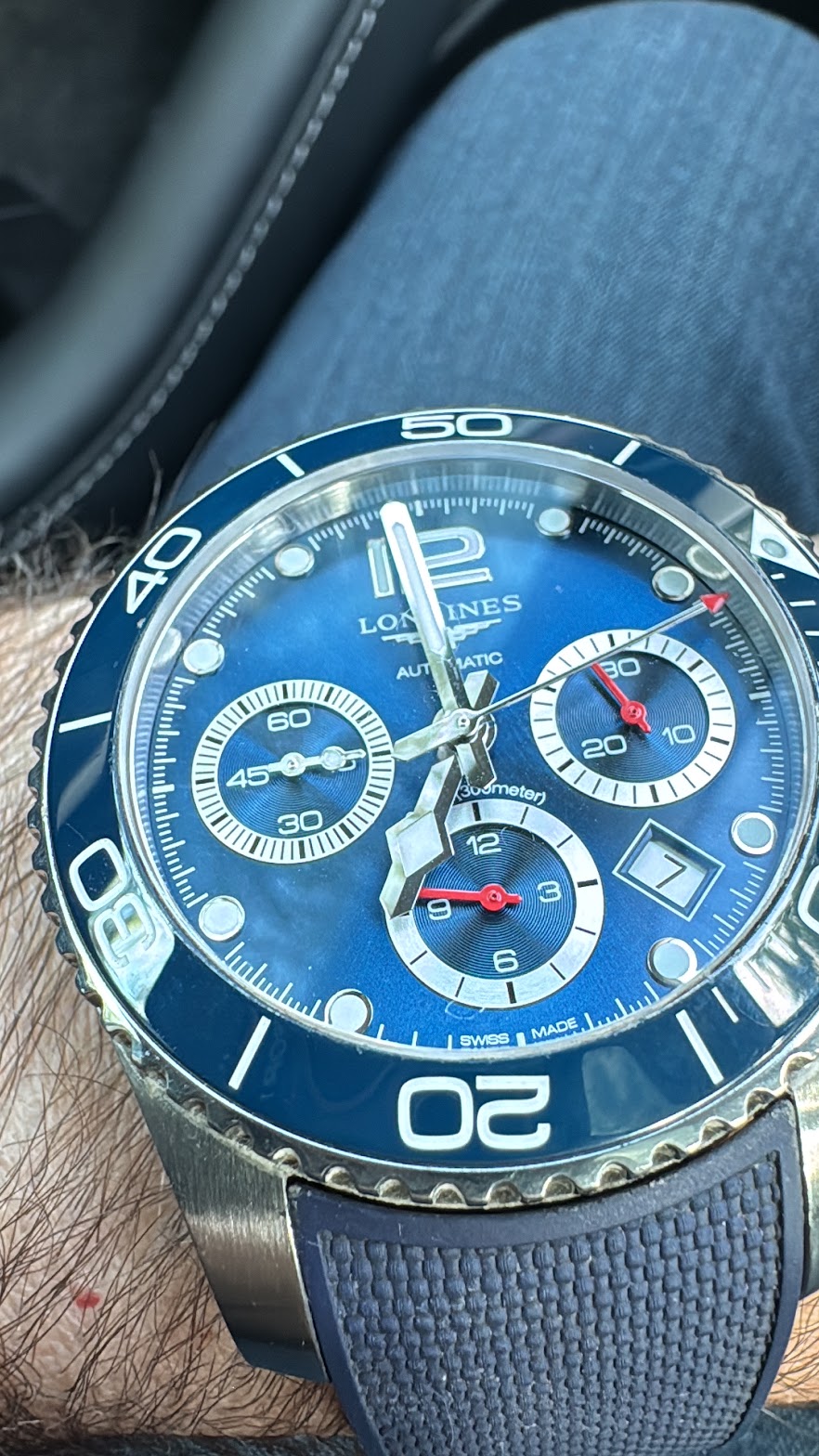 Longines Hydroconquest Automatic Chronograph, foto 3