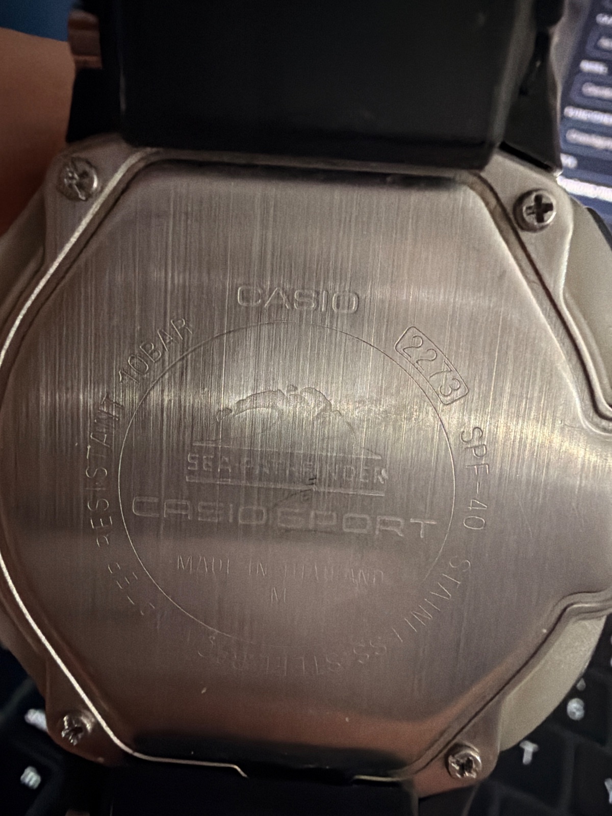 Casio Spf40, foto 2