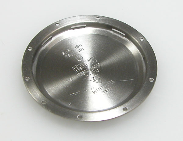 Cara interior del fondo de caja del X-33, grabado TITANIUM